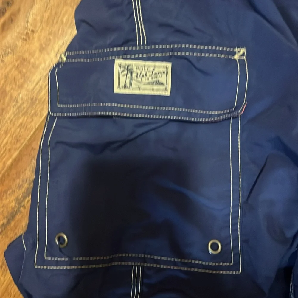Polo by Ralph Lauren Men's Navy  Swim Trunks